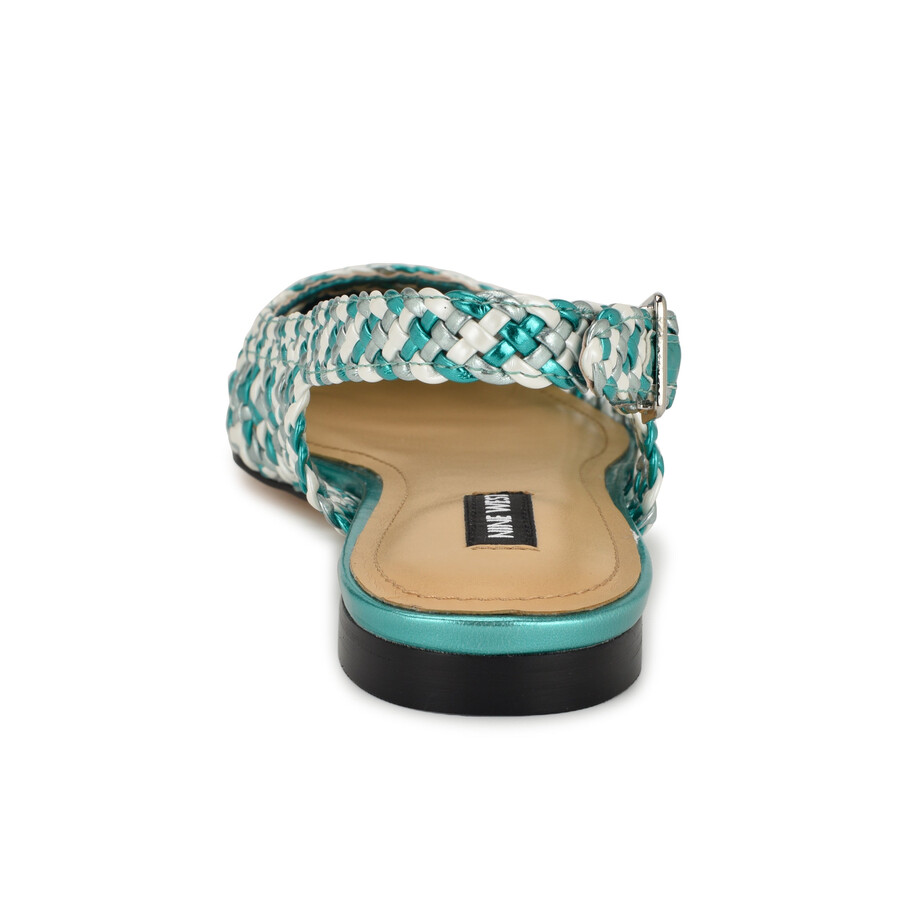 ballerine con cinturino posteriore in tessuto soel