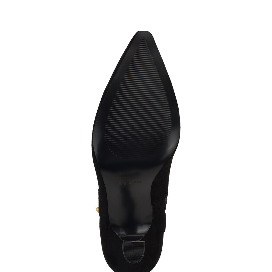 stivaletti eleganti con punta a punta chaine
