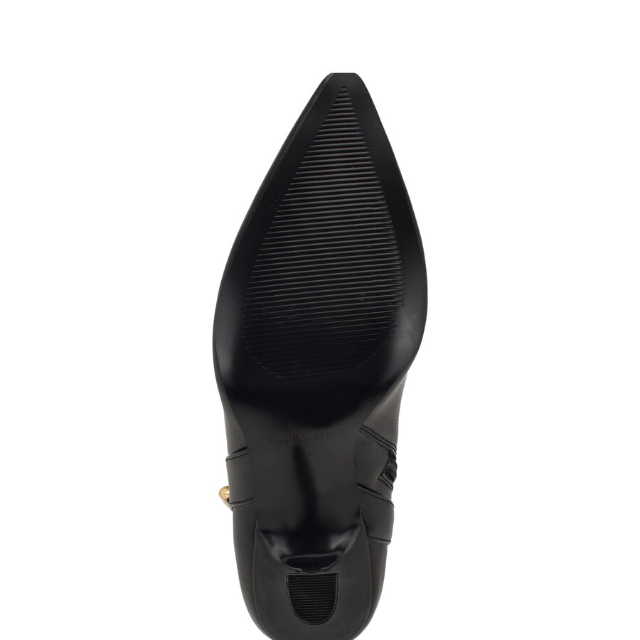stivaletti eleganti con punta a punta chaine