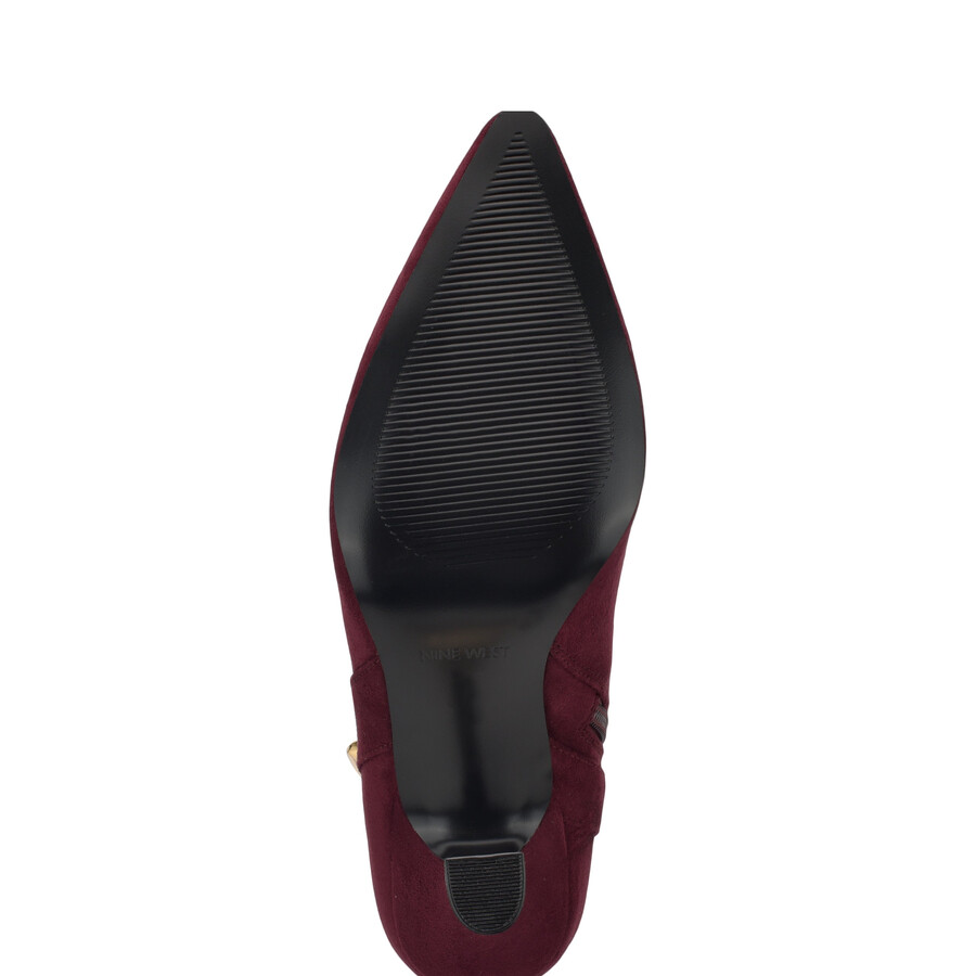 stivaletti eleganti con punta a punta chaine