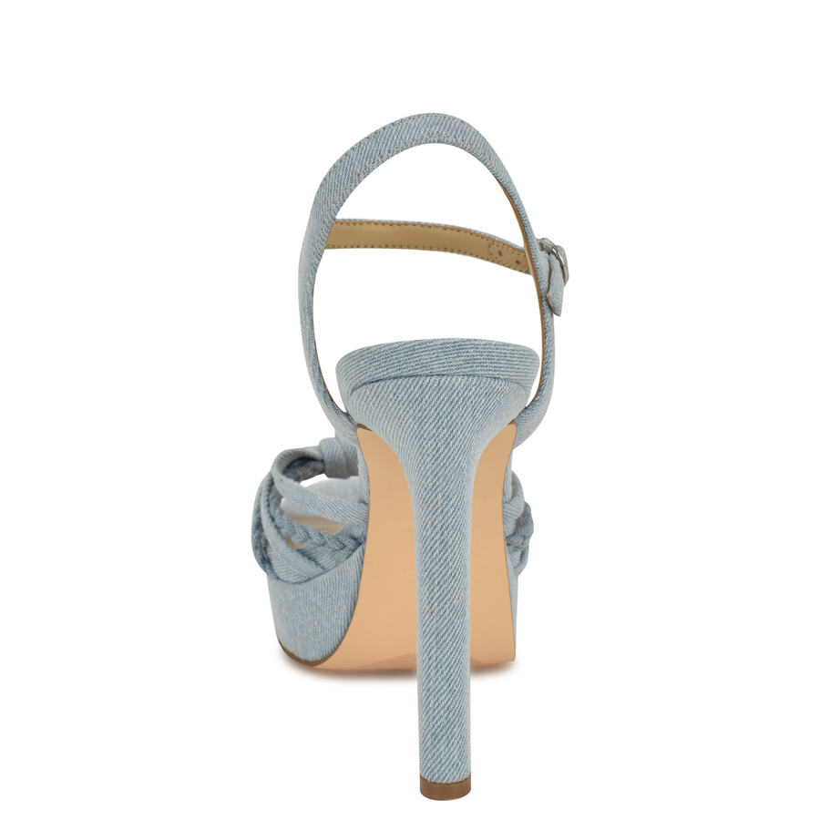 sandali con plateau waser