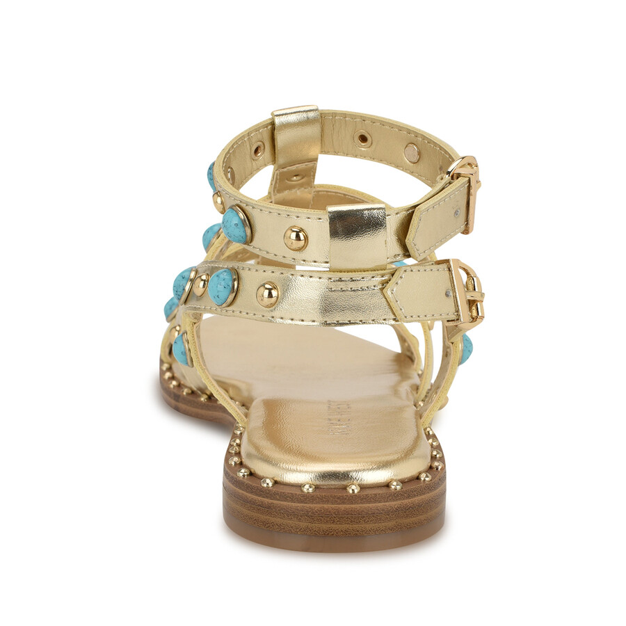 sandali gladiatore con borchie mindela