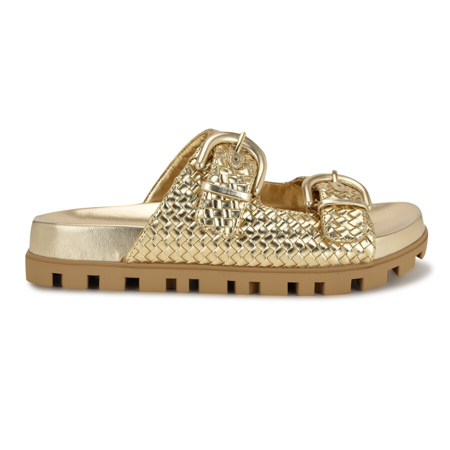 sandali con plantare intrecciato tindy
