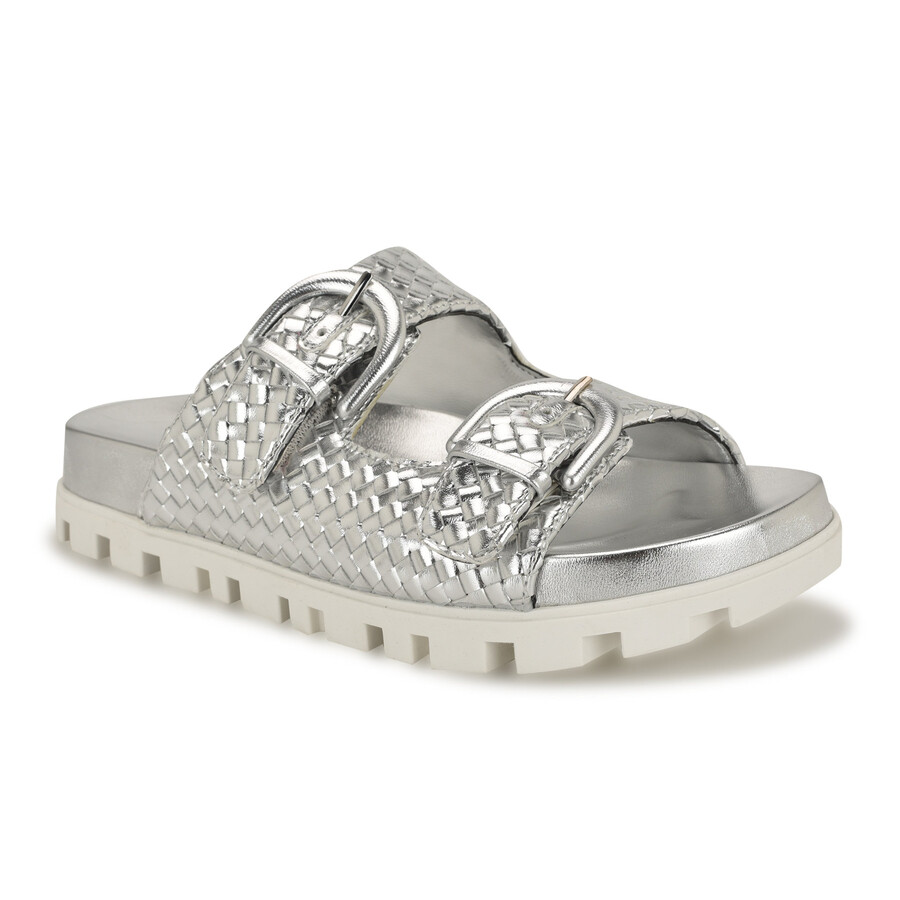 sandali con plantare intrecciato tindy