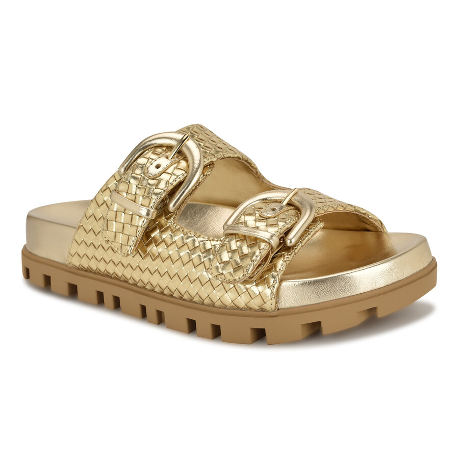 sandali con plantare intrecciato tindy