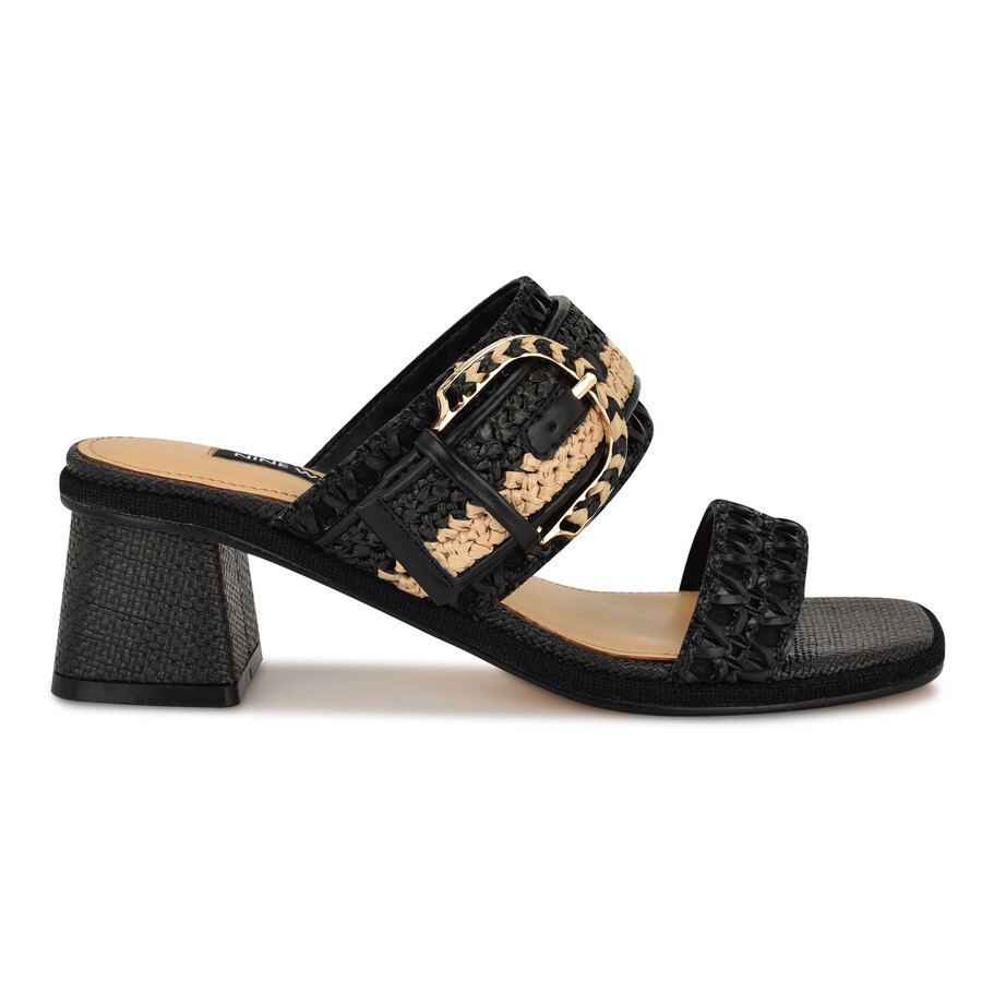 sandali con tacco a blocco ebels