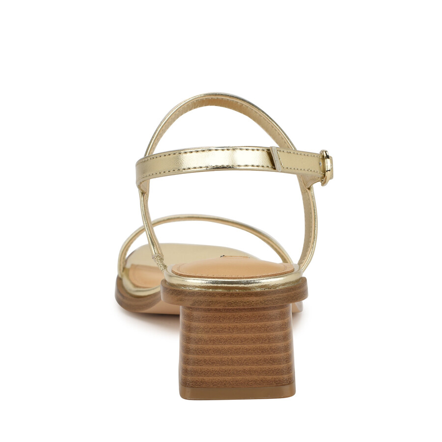 sandali con tacco a blocco purdy