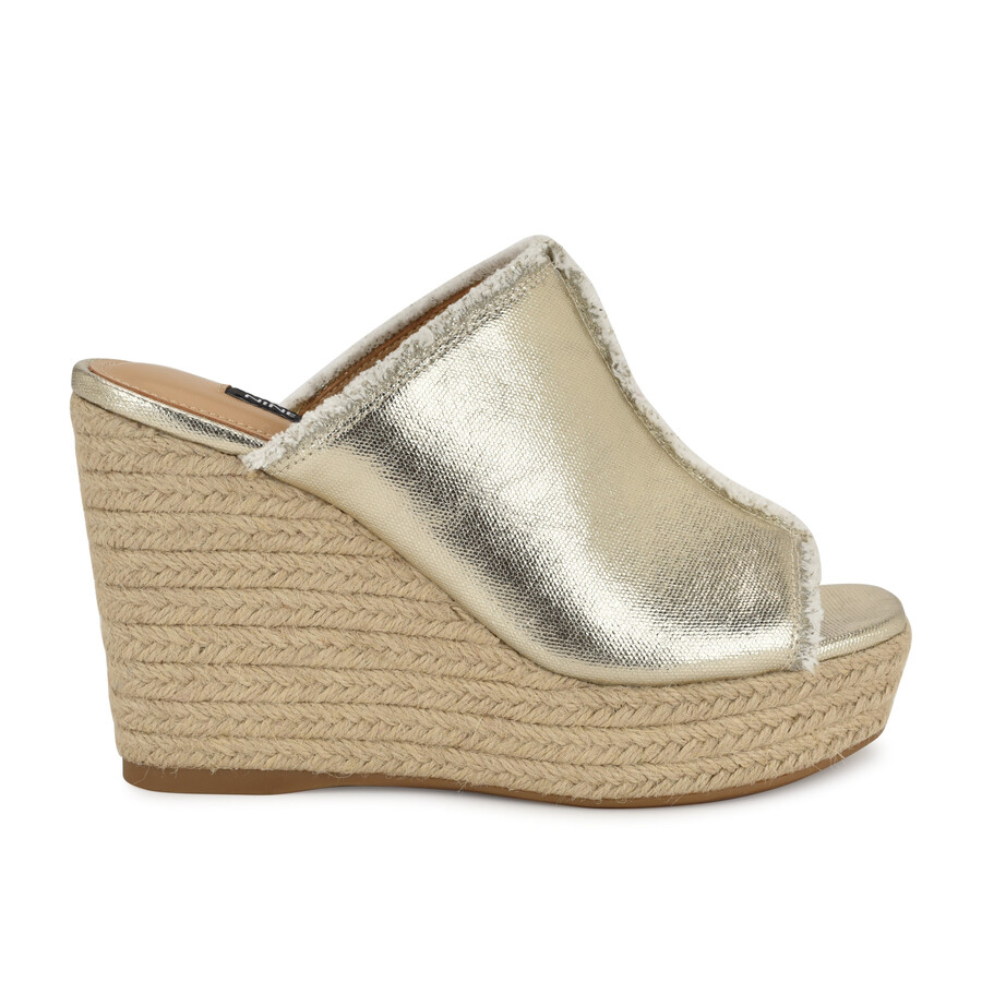 sandali con zeppa baja espadrille