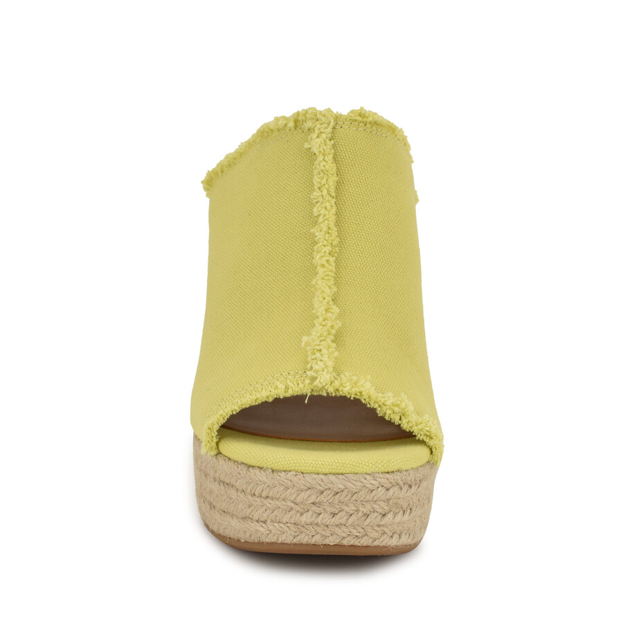 sandali con zeppa baja espadrille