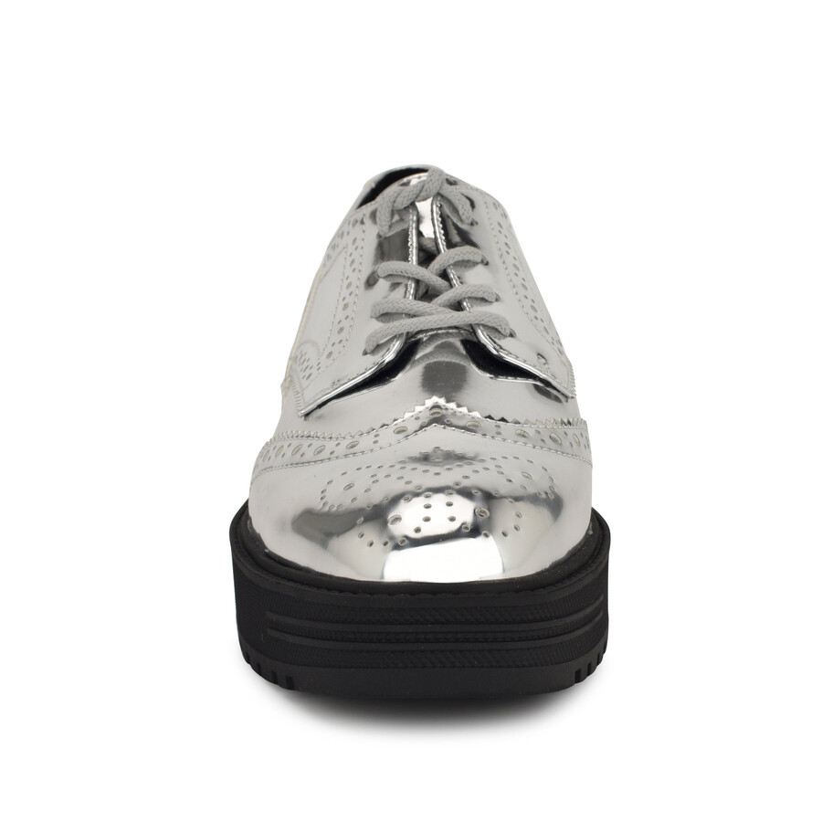 mocassini oxford con suola a carrarmato resttin