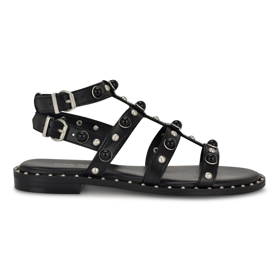sandali gladiatore con borchie mindela