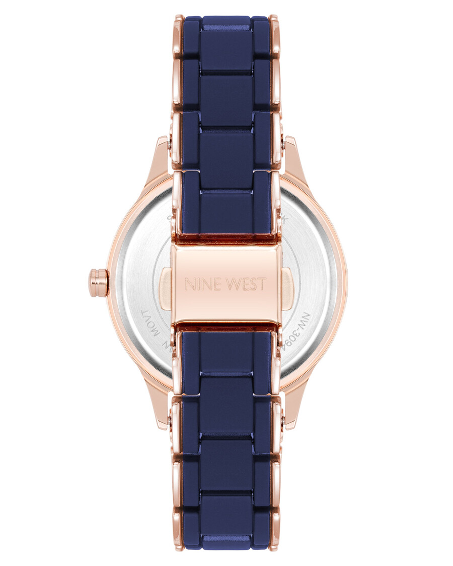 orologio moderno con bracciale in gomma