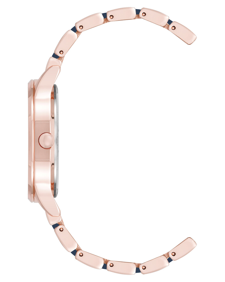 orologio moderno con bracciale in gomma