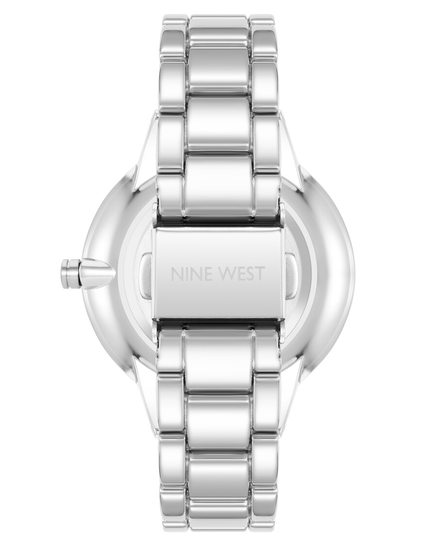 orologio con bracciale decorato con cristalli