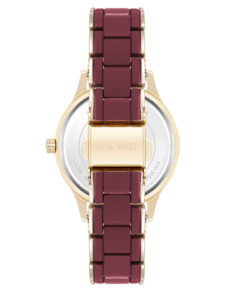 orologio moderno con bracciale in gomma