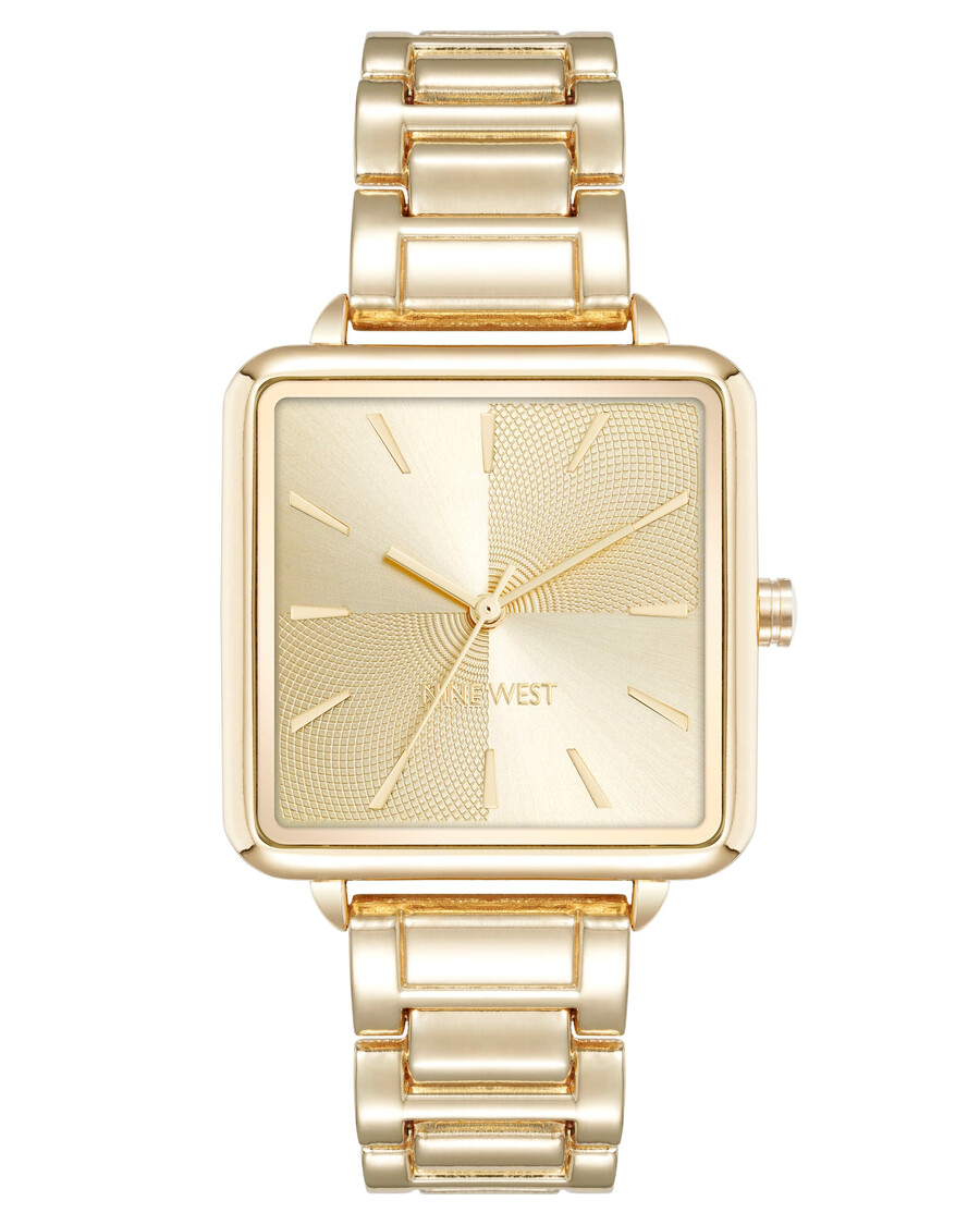 orologio con bracciale a cassa quadrata