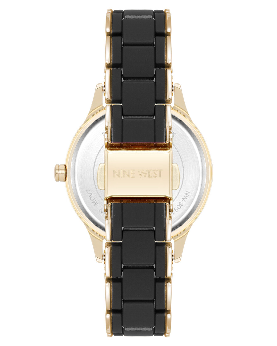 orologio moderno con bracciale in gomma