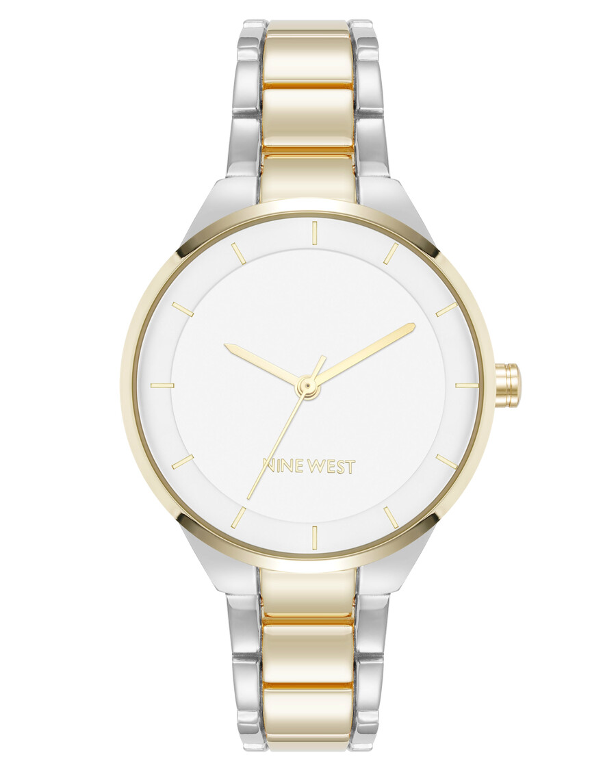 orologio con bracciale a maglie minimaliste