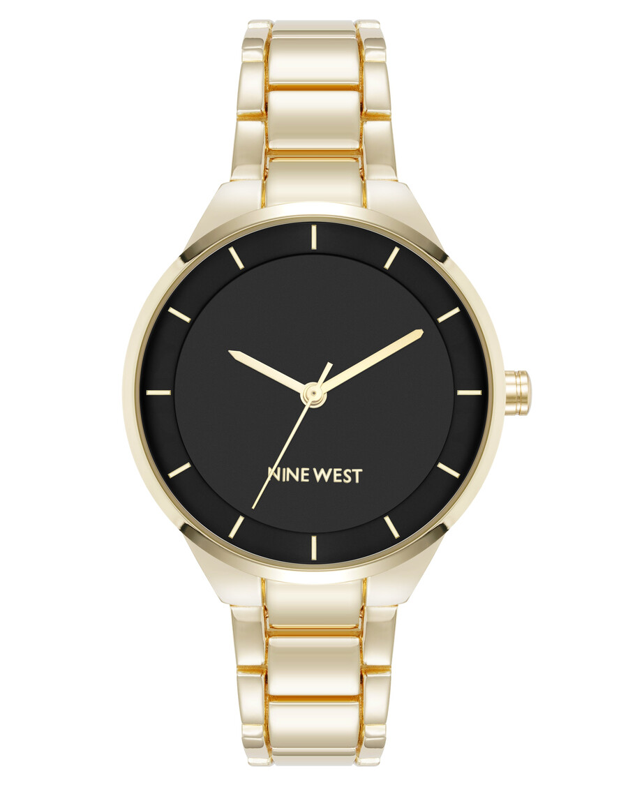 orologio con bracciale a maglie minimaliste