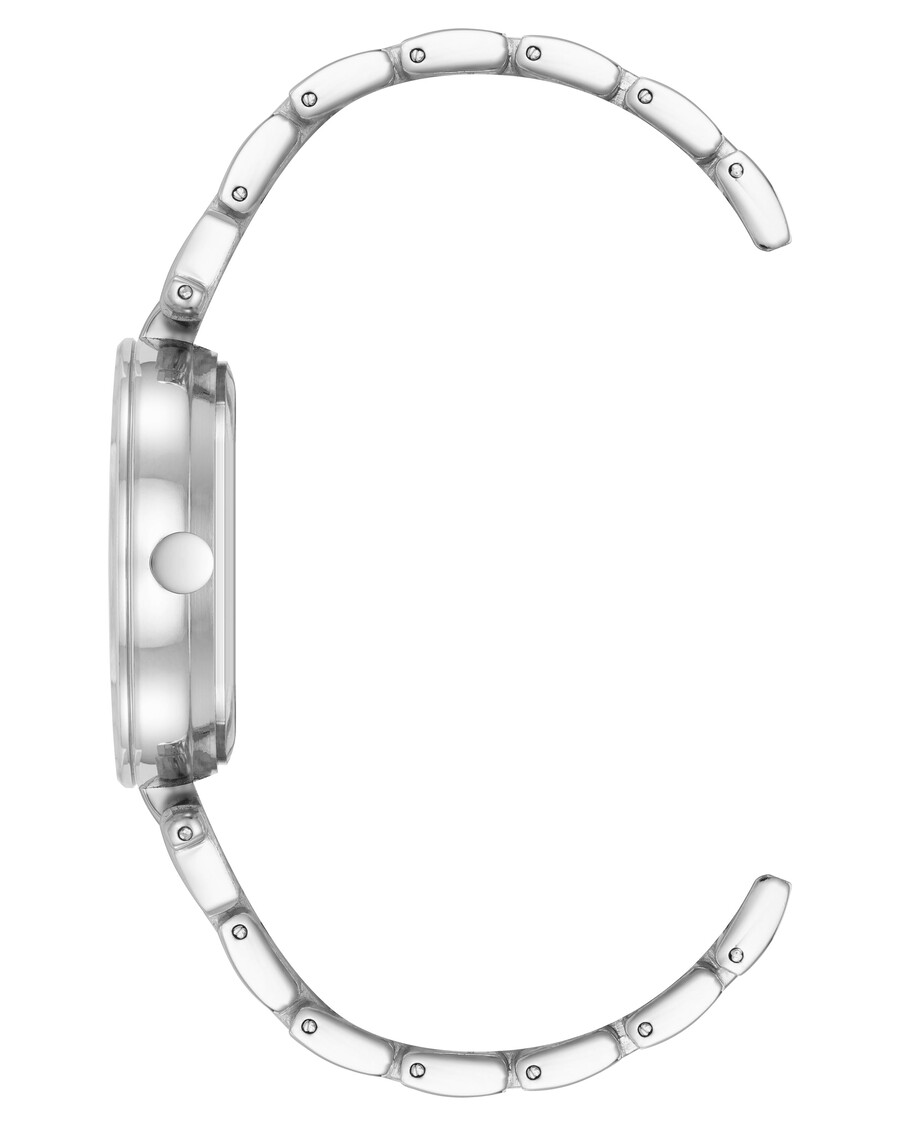 orologio con quadrante a fiori rosa