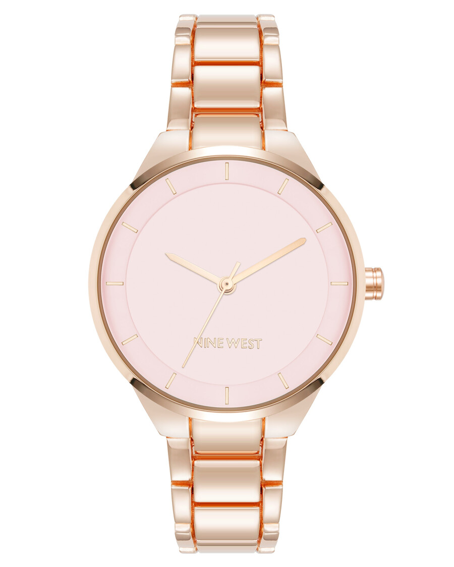 orologio con bracciale a maglie minimaliste