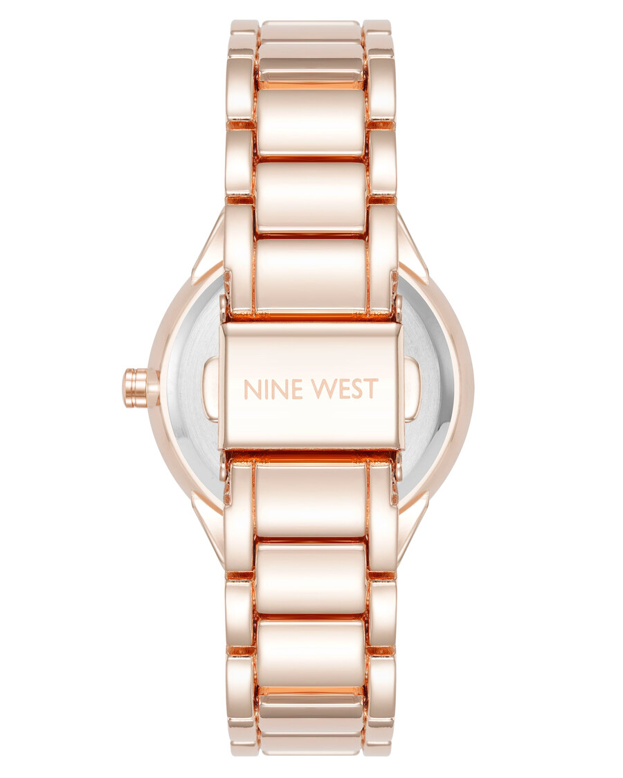 orologio con bracciale a maglie minimaliste