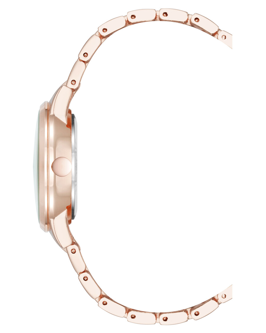orologio con bracciale a maglie minimaliste