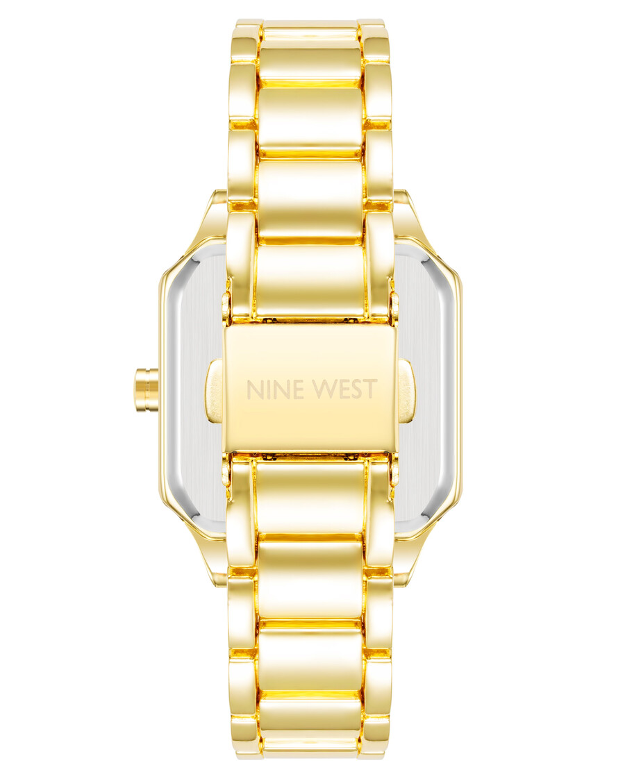 orologio con bracciale a cassa quadrata