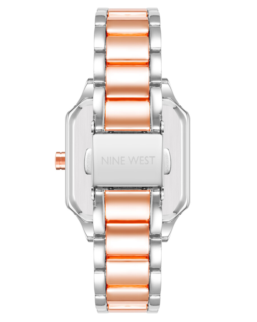 orologio con bracciale a cassa quadrata