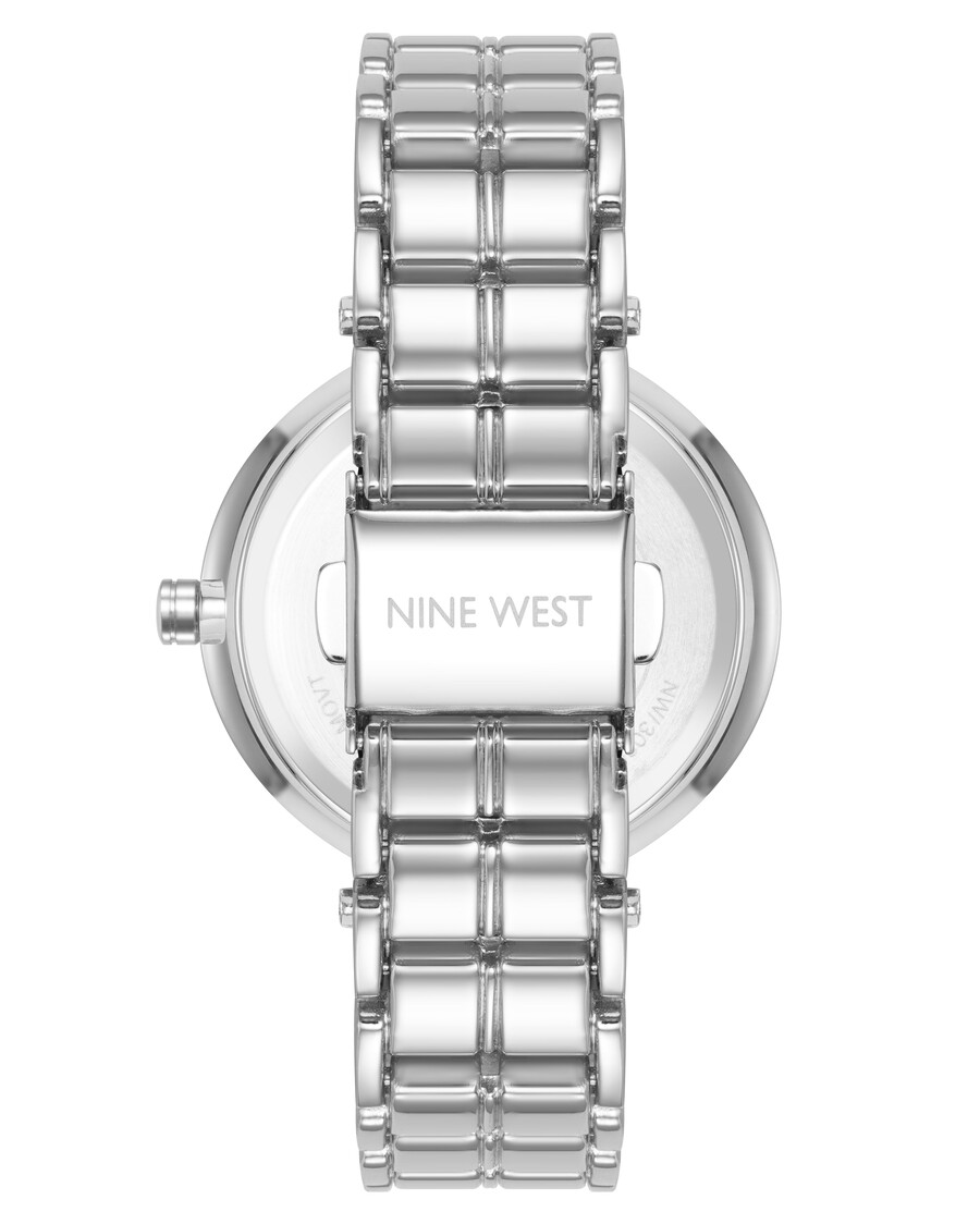 orologio con bracciale decorato con cristalli autentici
