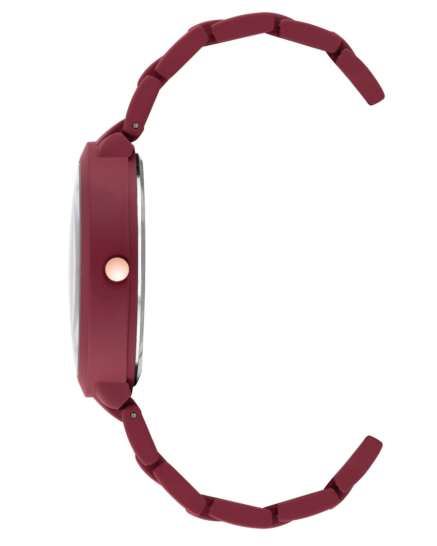 orologio con bracciale e quadrante marmorizzato