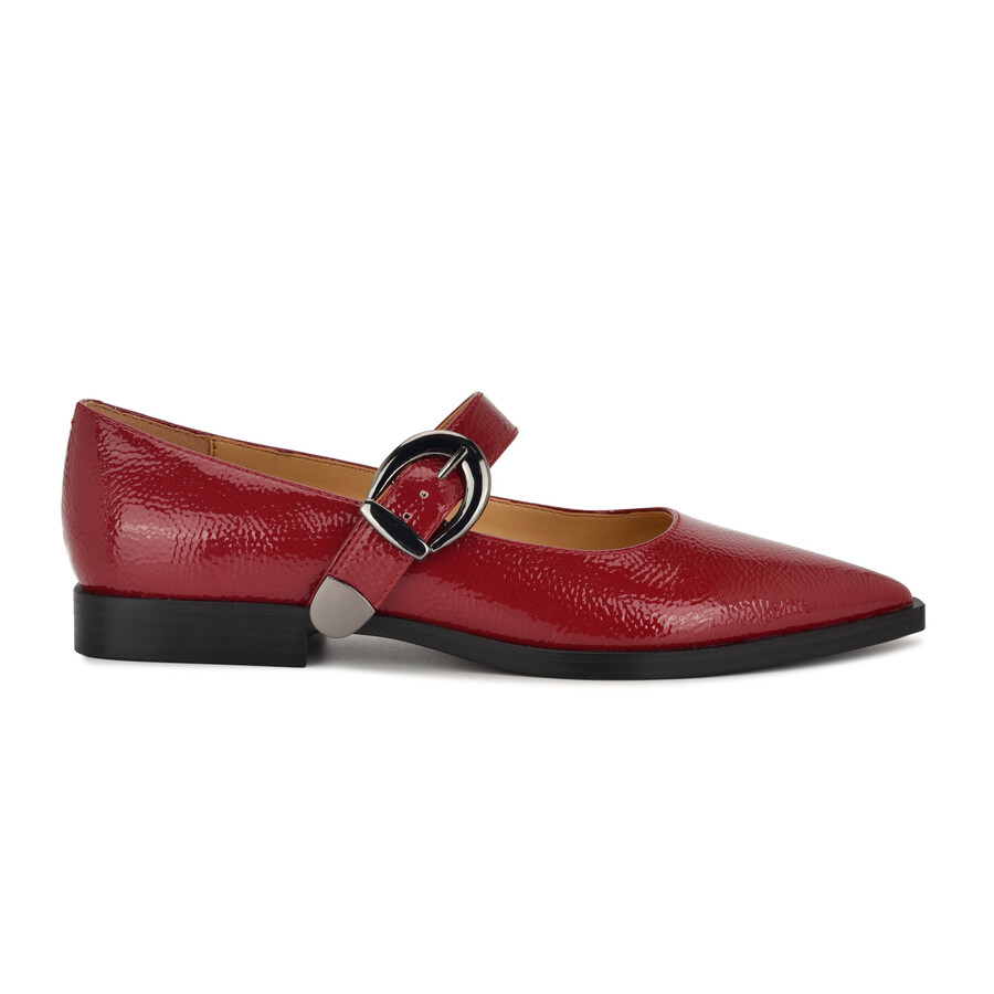 scarpe basse katrel mary jane con punta affilata