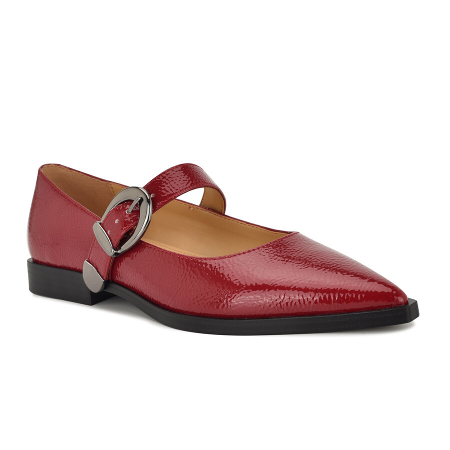 scarpe basse katrel mary jane con punta affilata