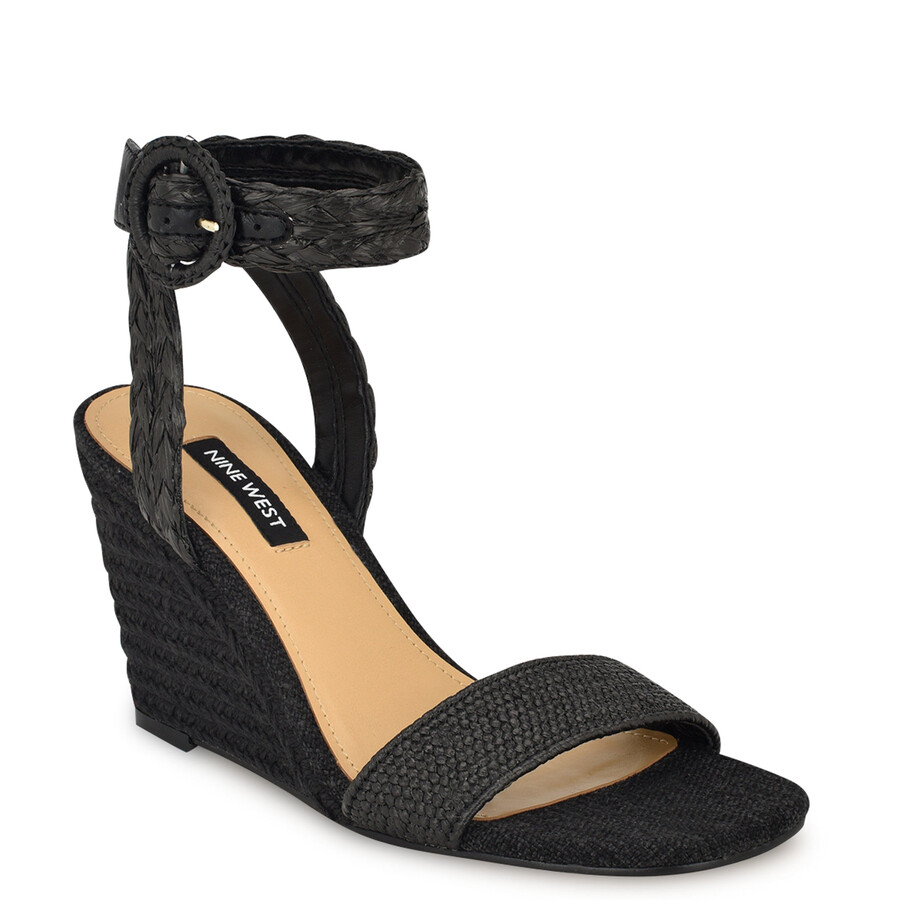 sandali con zeppa espadrillas nerisa