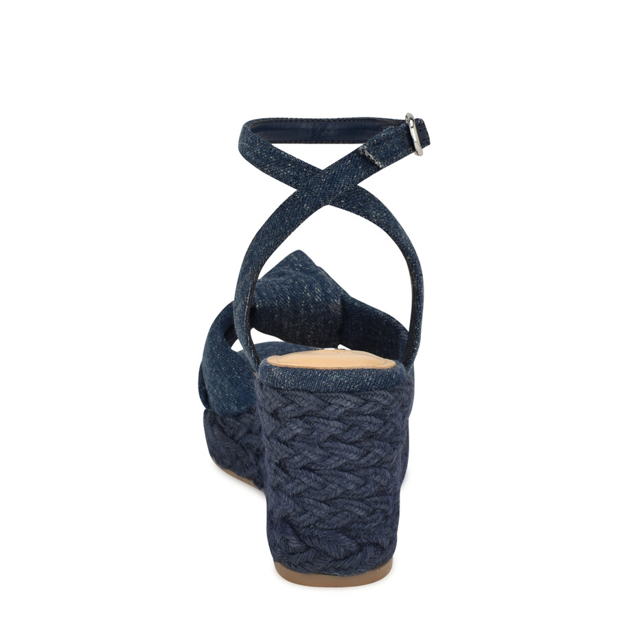 sandali con zeppa espadrillas dotime