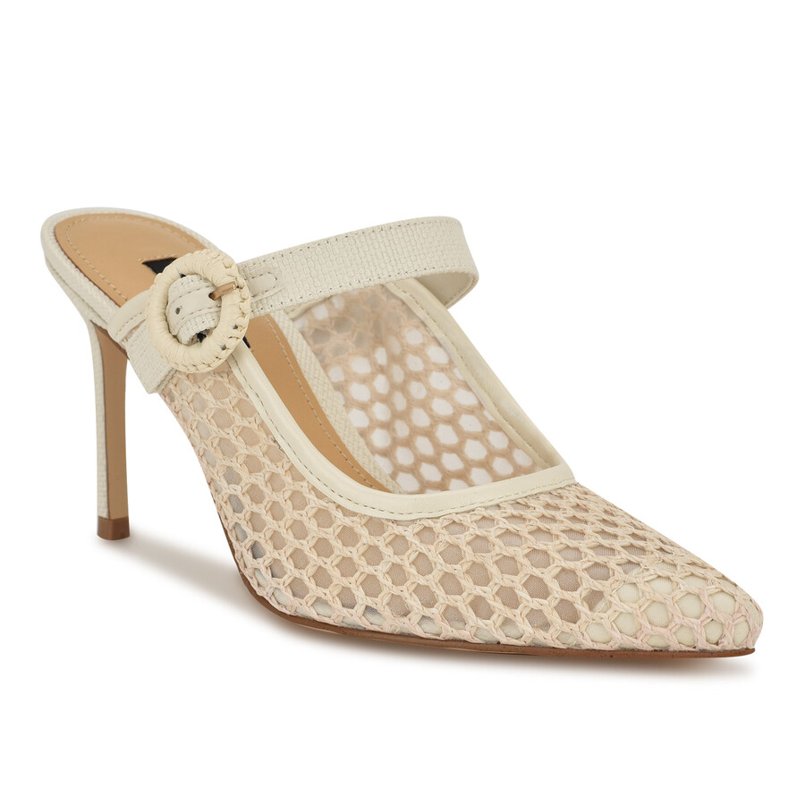 scarpe con tacco intrecciato rondel