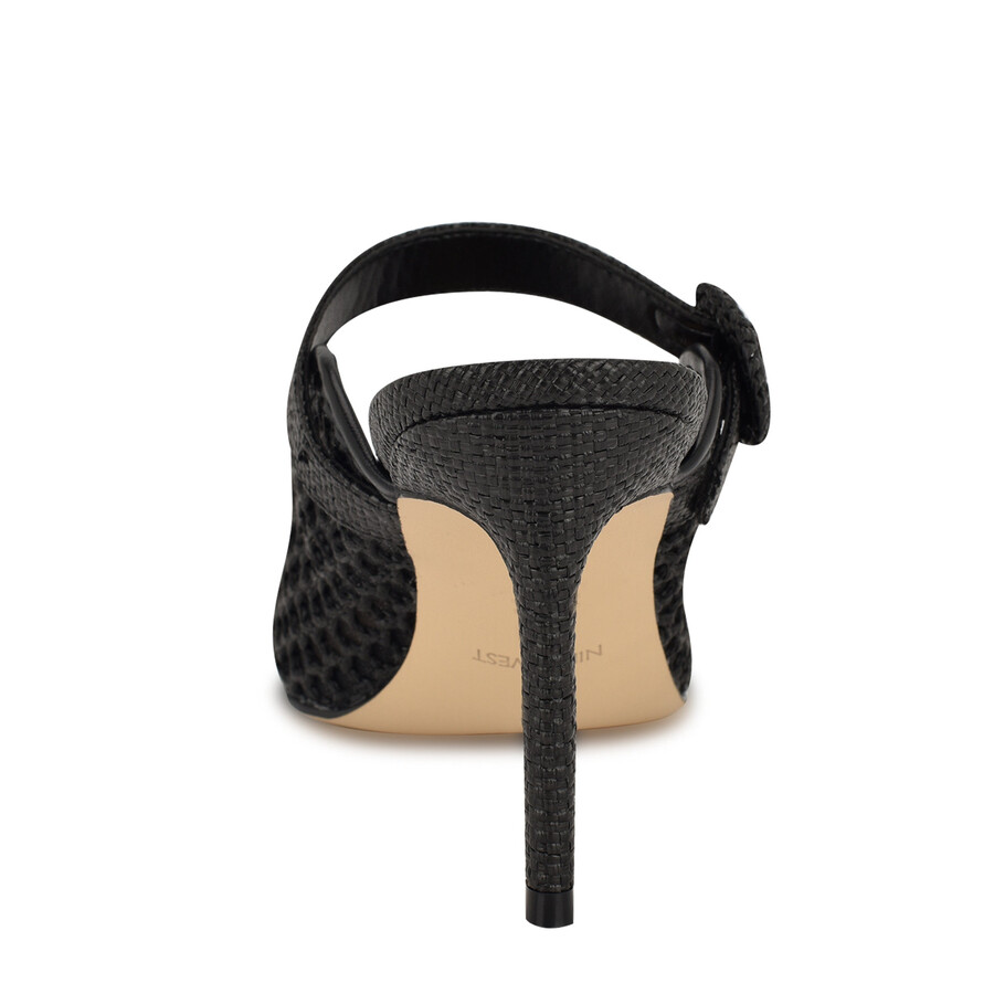 scarpe con tacco intrecciato rondel