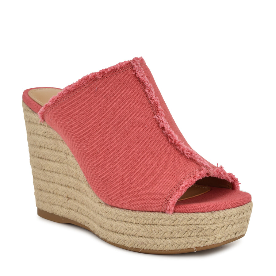 sandali con zeppa baja espadrille