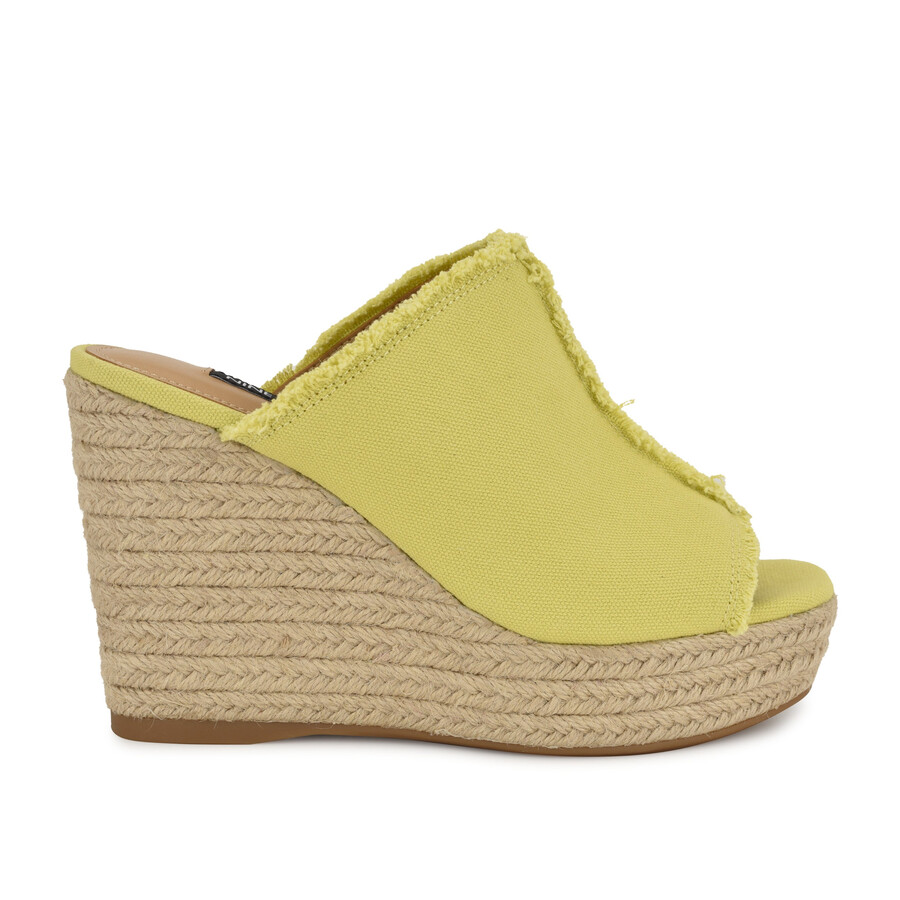sandali con zeppa baja espadrille
