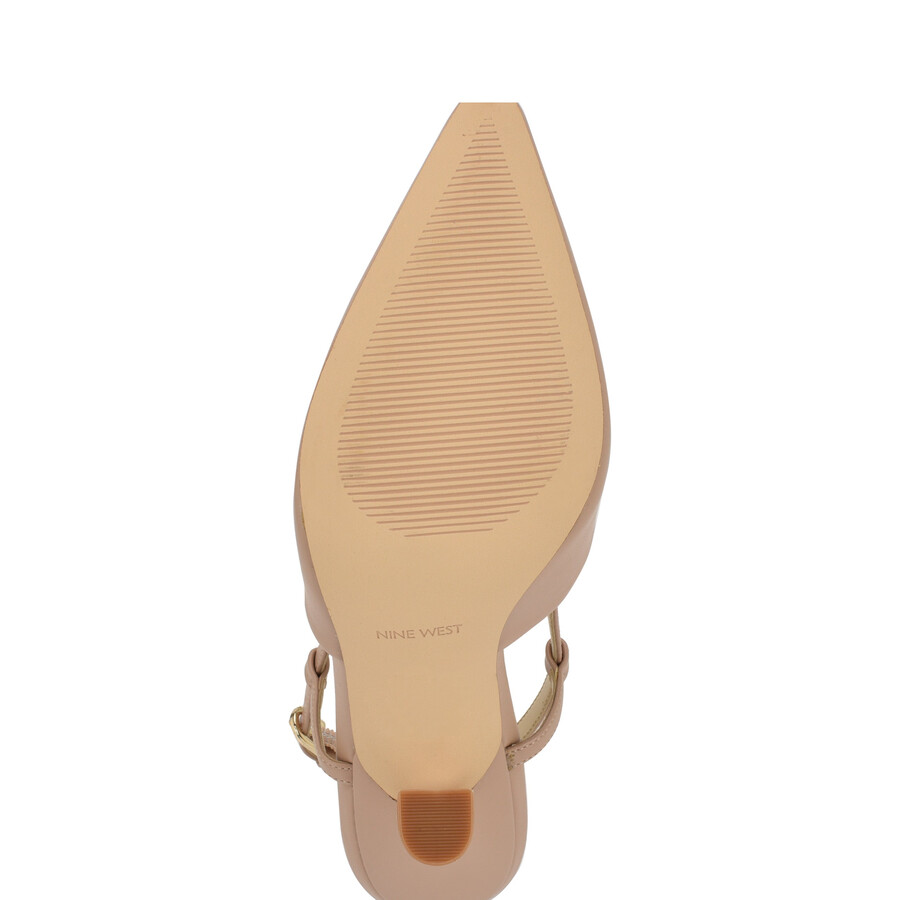 slingback con punta affilata vassa
