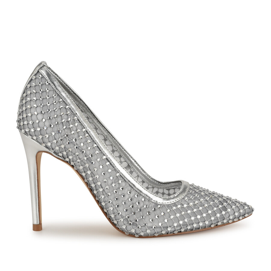 décolleté in rete con strass freshe