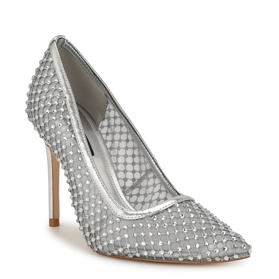 décolleté in rete con strass freshe