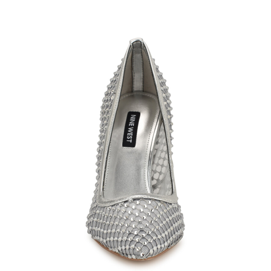 décolleté in rete con strass freshe