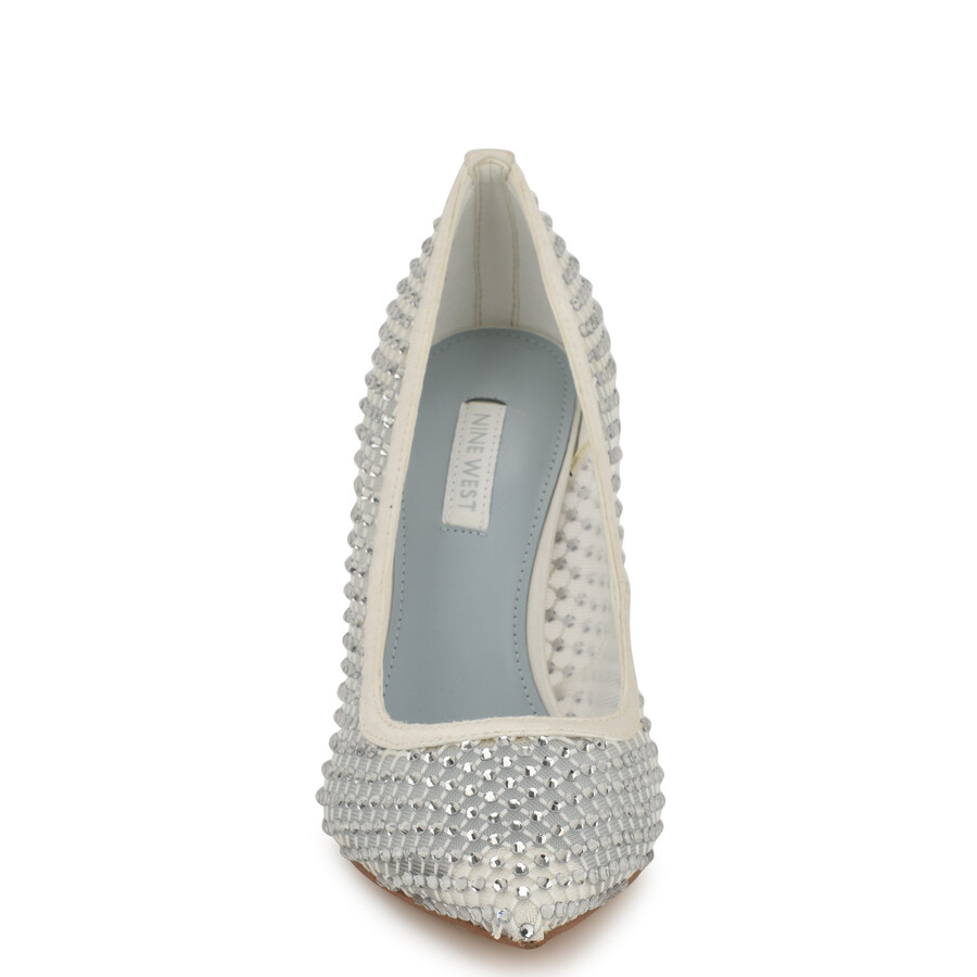 décolleté in rete con strass freshe