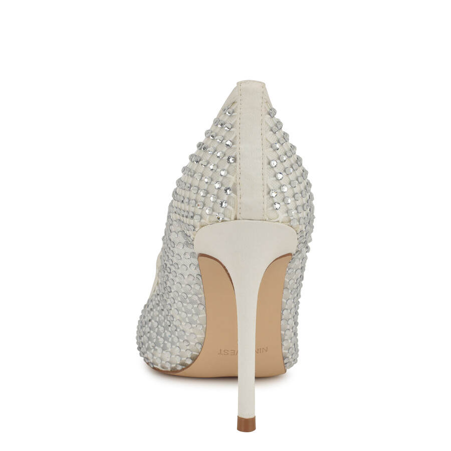 décolleté in rete con strass freshe