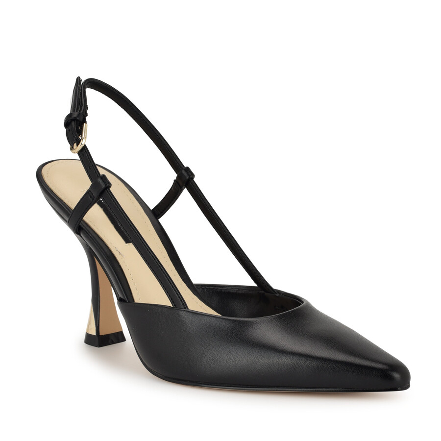 slingback con punta affilata vassa