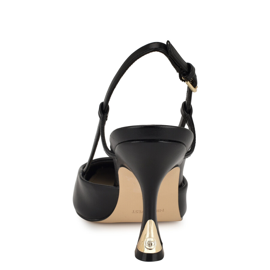 slingback con punta affilata vassa
