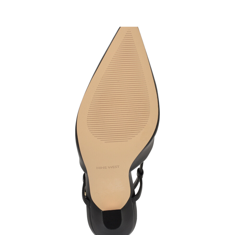 slingback con punta affilata vassa