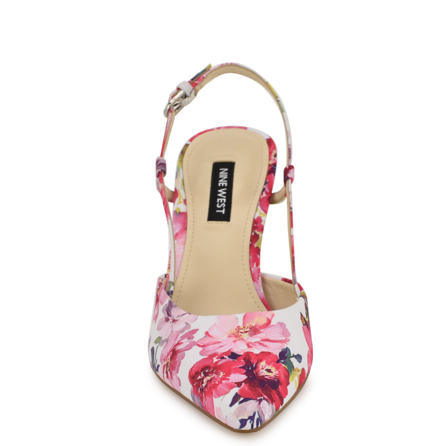 slingback con punta affilata vassa