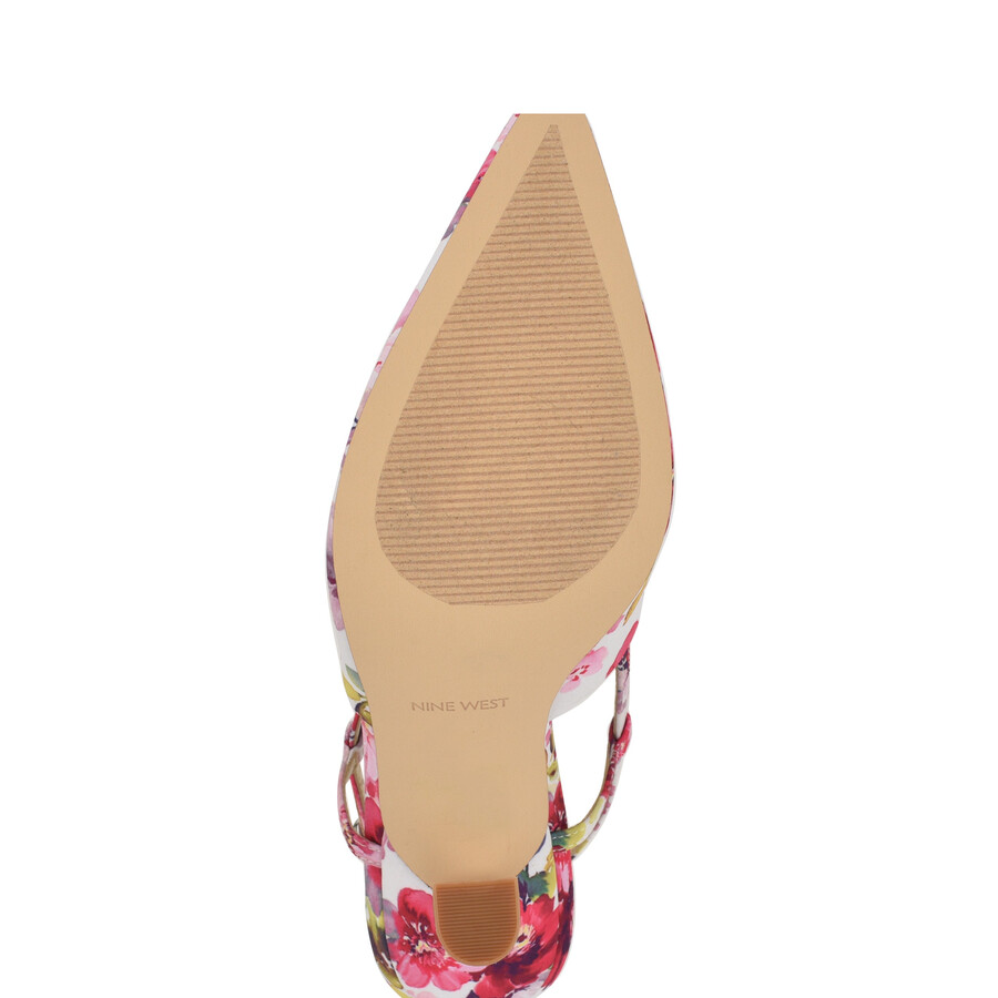 slingback con punta affilata vassa